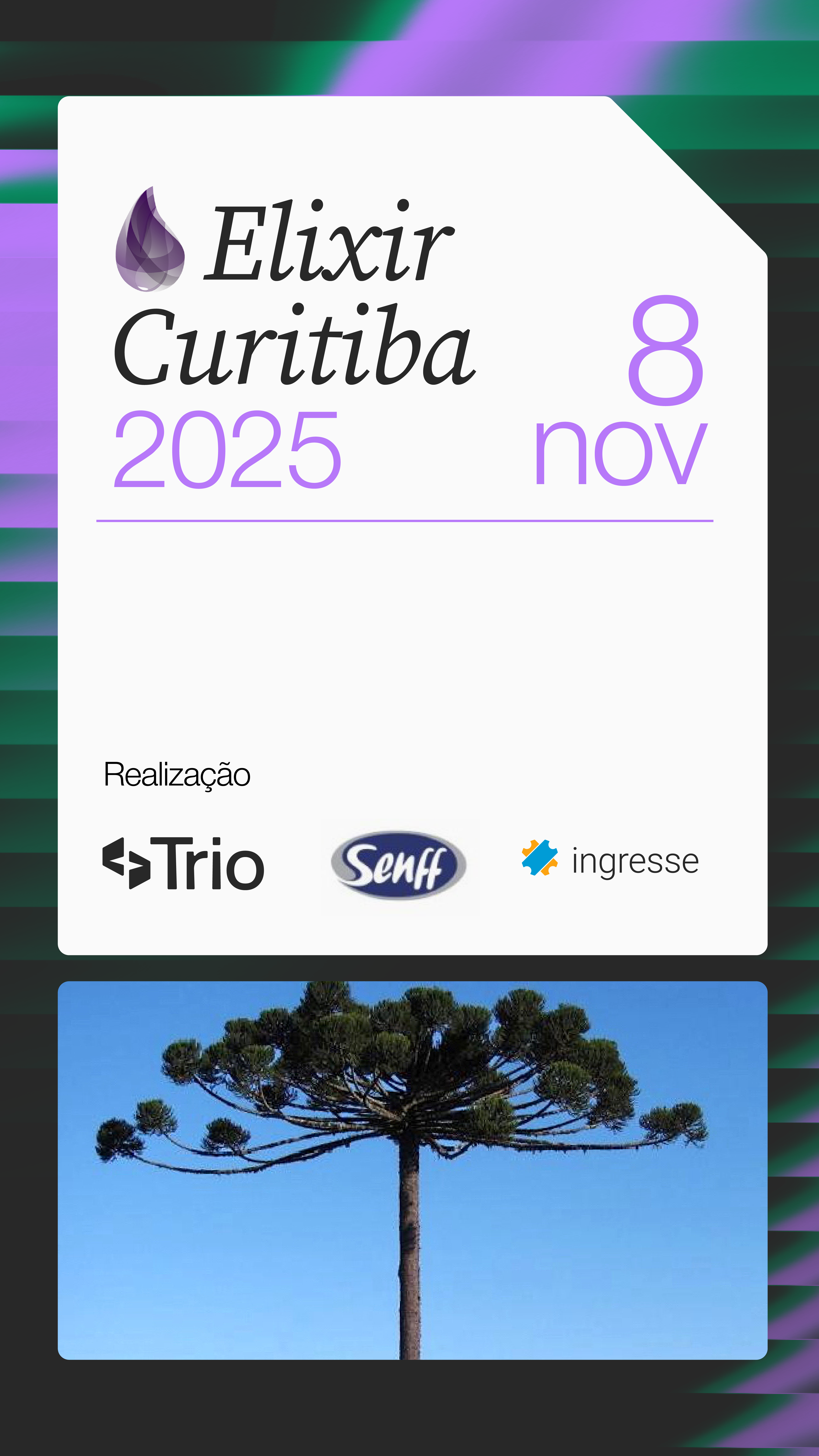 Elixir Curitiba poster (by bruna Calegari)